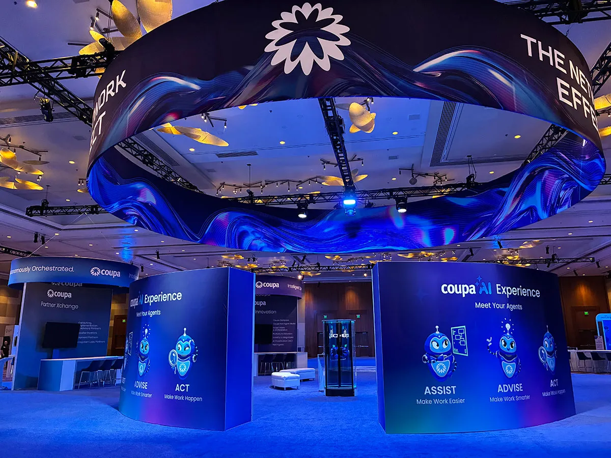 Coupa Inspire 2026 - The Network Effect central hub